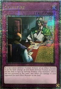 Ceasefire (Quarter Century Secret Rare) - Quarter Century Bonanza - YuGiOh card