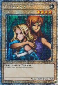 Gemini Elf (Quarter Century Secret Rare) - Quarter Century Bonanza - YuGiOh card
