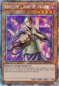 Kycoo the Ghost Destroyer (Platinum Secret Rare) - Quarter Century Bonanza - YuGiOh card