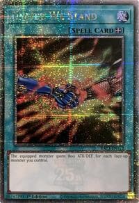 United We Stand (Quarter Century Secret Rare) - Quarter Century Bonanza - YuGiOh card