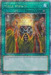 Mage Power (Quarter Century Secret Rare) - Quarter Century Bonanza - YuGiOh card