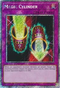 Magic Cylinder (Platinum Secret Rare) - Quarter Century Bonanza - YuGiOh card