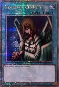 Graceful Charity (Quarter Century Secret Rare) - Quarter Century Bonanza - YuGiOh card