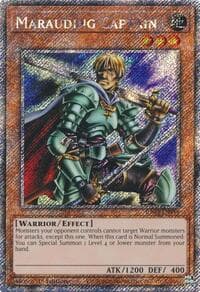 Marauding Captain (Platinum Secret Rare) - Quarter Century Bonanza - YuGiOh card