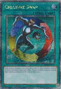 Creature Swap (Quarter Century Secret Rare) - Quarter Century Bonanza - YuGiOh card