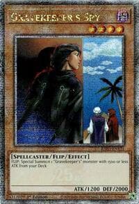 Gravekeeper's Spy (Quarter Century Secret Rare) - Quarter Century Bonanza - YuGiOh card