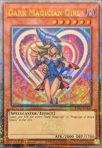Dark Magician Girl (Quarter Century Secret Rare) (A) - Quarter Century Bonanza - YuGiOh card
