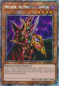 Breaker the Magical Warrior (Platinum Secret Rare) - Quarter Century Bonanza - YuGiOh card