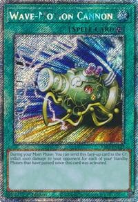 Wave-Motion Cannon (Platinum Secret Rare) - Quarter Century Bonanza - YuGiOh card