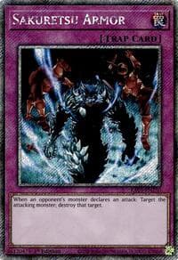 Sakuretsu Armor (Platinum Secret Rare) - Quarter Century Bonanza - YuGiOh card