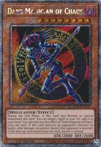 Dark Magician of Chaos (Platinum Secret Rare) - Quarter Century Bonanza - YuGiOh card