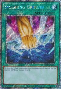 Smashing Ground (Platinum Secret Rare) - Quarter Century Bonanza - YuGiOh card