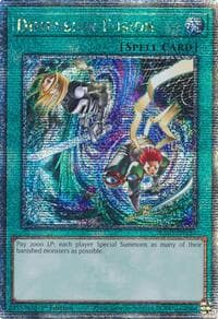 Dimension Fusion (Quarter Century Secret Rare) - Quarter Century Bonanza - YuGiOh card