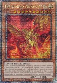 The Winged Dragon of Ra (Quarter Century Secret Rare) - Quarter Century Bonanza - YuGiOh card