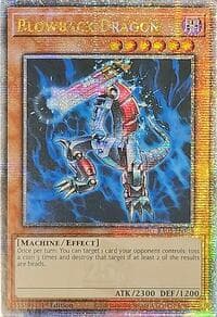 Blowback Dragon (Quarter Century Secret Rare) - Quarter Century Bonanza - YuGiOh card