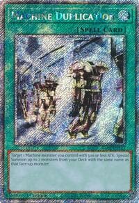 Machine Duplication (Platinum Secret Rare) - Quarter Century Bonanza - YuGiOh card