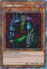 Cyber-Stein (Platinum Secret Rare) - Quarter Century Bonanza - YuGiOh card