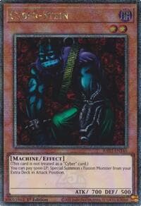 Cyber-Stein (Quarter Century Secret Rare) - Quarter Century Bonanza - YuGiOh card