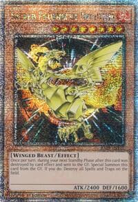 Sacred Phoenix of Nephthys (Quarter Century Secret Rare) - Quarter Century Bonanza - YuGiOh card
