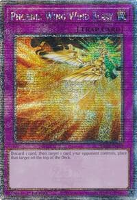 Phoenix Wing Wind Blast (Quarter Century Secret Rare) - Quarter Century Bonanza - YuGiOh card