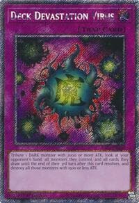 Deck Devastation Virus (Platinum Secret Rare) - Quarter Century Bonanza - YuGiOh card