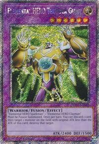 Elemental HERO Thunder Giant (Platinum Secret Rare) - Quarter Century Bonanza - YuGiOh card