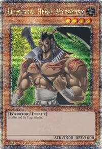 Elemental HERO Wildheart (Quarter Century Secret Rare) - Quarter Century Bonanza - YuGiOh card