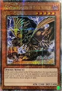 Goldd, Wu-Lord of Dark World (Quarter Century Secret Rare) - Quarter Century Bonanza - YuGiOh card