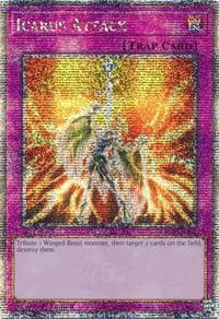 Icarus Attack (Quarter Century Secret Rare) - Quarter Century Bonanza - YuGiOh card