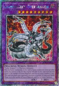 Chimeratech Overdragon (Platinum Secret Rare) - Quarter Century Bonanza - YuGiOh card