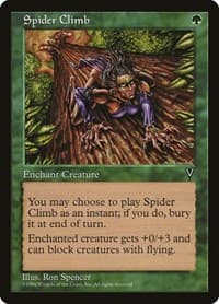 Spider Climb - Visions - Magic: The Gathering card