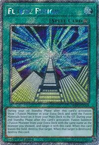 Future Fusion (Platinum Secret Rare) - Quarter Century Bonanza - YuGiOh card