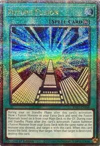 Future Fusion (Quarter Century Secret Rare) - Quarter Century Bonanza - YuGiOh card