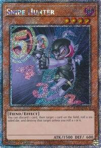Snipe Hunter (Platinum Secret Rare) - Quarter Century Bonanza - YuGiOh card