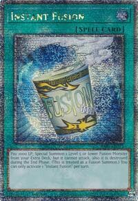 Instant Fusion (Quarter Century Secret Rare) - Quarter Century Bonanza - YuGiOh card