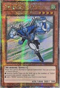 Elemental HERO Stratos (Quarter Century Secret Rare) - Quarter Century Bonanza - YuGiOh card