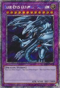 Blue-Eyes Ultimate Dragon (Platinum Secret Rare) - Quarter Century Bonanza - YuGiOh card