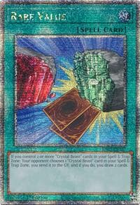Rare Value (Quarter Century Secret Rare) - Quarter Century Bonanza - YuGiOh card