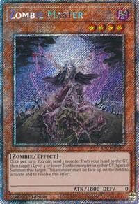 Zombie Master (Platinum Secret Rare) - Quarter Century Bonanza - YuGiOh card