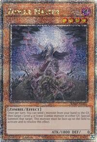Zombie Master (Quarter Century Secret Rare) - Quarter Century Bonanza - YuGiOh card