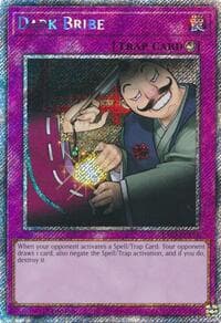 Dark Bribe (Platinum Secret Rare) - Quarter Century Bonanza - YuGiOh card