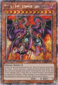 Yubel - The Ultimate Nightmare (Platinum Secret Rare) - Quarter Century Bonanza - YuGiOh card