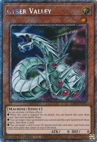 Cyber Valley (Platinum Secret Rare) - Quarter Century Bonanza - YuGiOh card