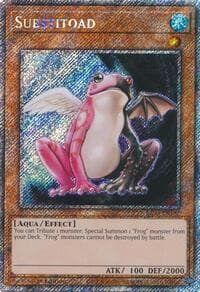 Substitoad (Platinum Secret Rare) - Quarter Century Bonanza - YuGiOh card