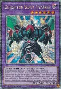 Gladiator Beast Gyzarus (Quarter Century Secret Rare) - Quarter Century Bonanza - YuGiOh card