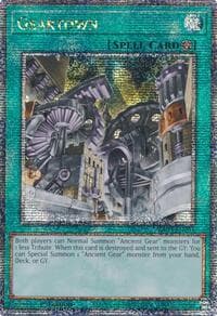 Geartown (Quarter Century Secret Rare) - Quarter Century Bonanza - YuGiOh card