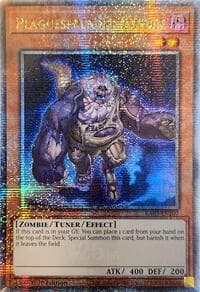 Plaguespreader Zombie (Quarter Century Secret Rare) - Quarter Century Bonanza - YuGiOh card