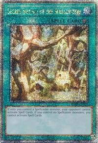 Secret Village of the Spellcasters (Quarter Century Secret Rare) - Quarter Century Bonanza - YuGiOh card
