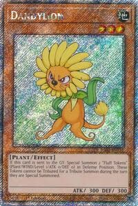 Dandylion (Platinum Secret Rare) - Quarter Century Bonanza - YuGiOh card