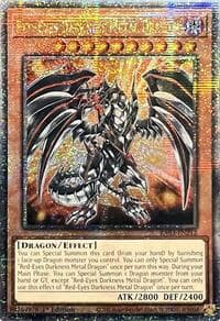 Red-Eyes Darkness Metal Dragon (Quarter Century Secret Rare) - Quarter Century Bonanza - YuGiOh card